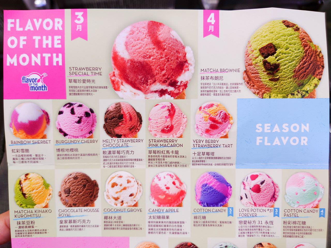 [食記][高雄市] 31冰淇淋 新光三越左營店