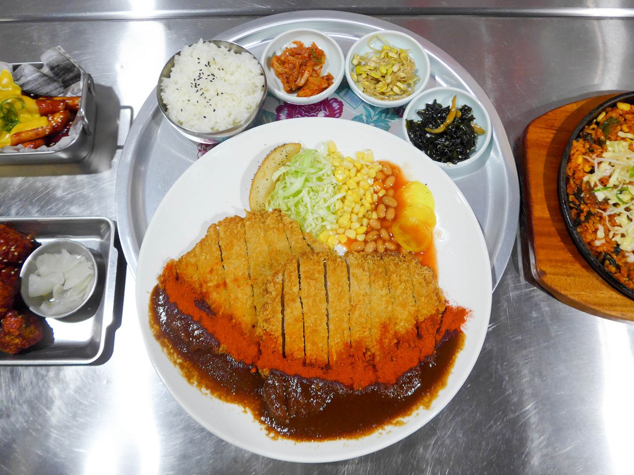 [食記][台北市] 南山炸豬排 남산돈까스 士林文林店 — 口味獨特的韓式炸豬排，多道韓式經典美食聚餐餐廳好選擇。