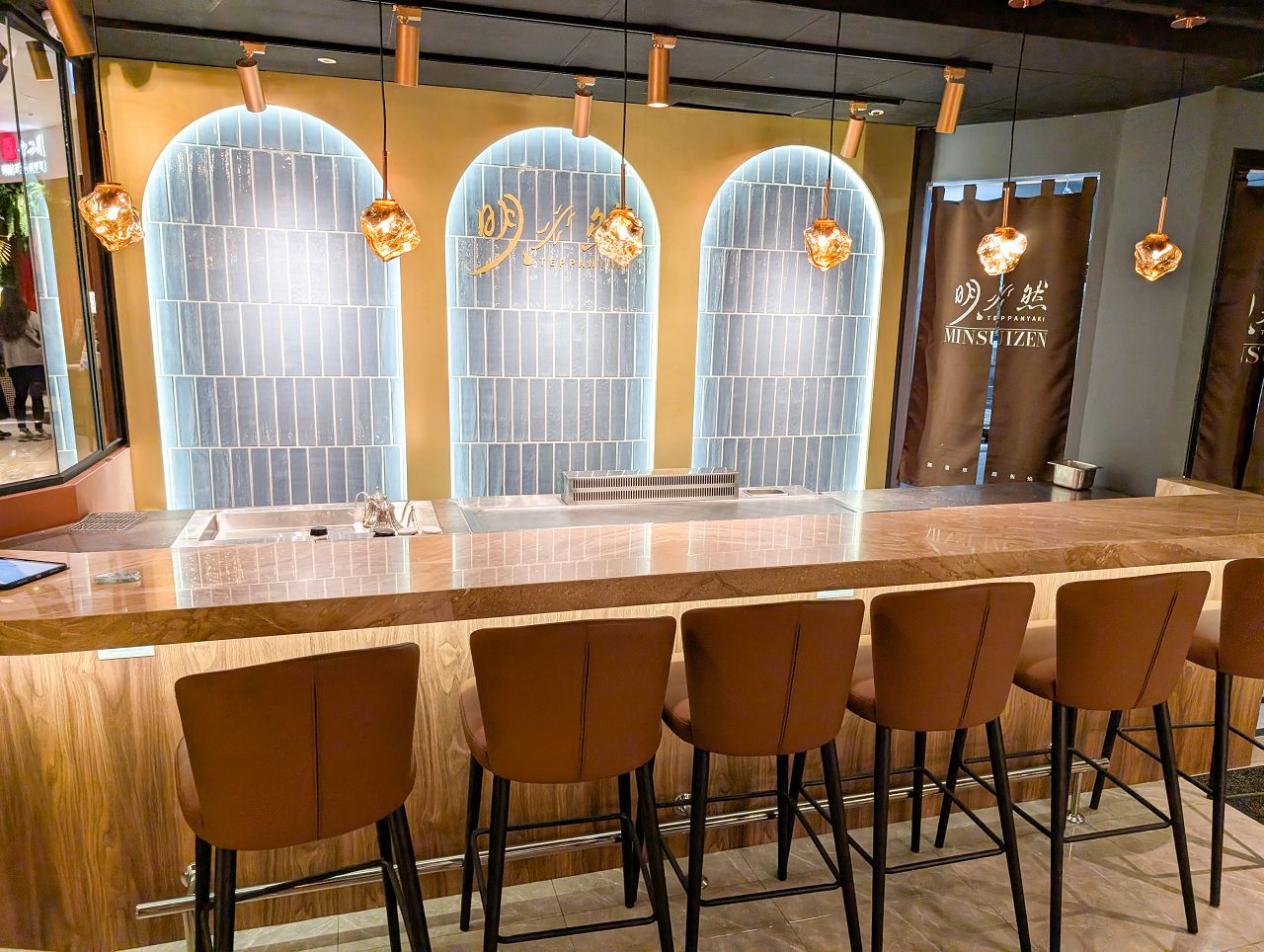 [食記][高雄市] 明水然 無菜單鐵板燒 高雄大立店 — 台北知名無菜單鐵板燒餐廳進駐高雄大立百貨開設分店！