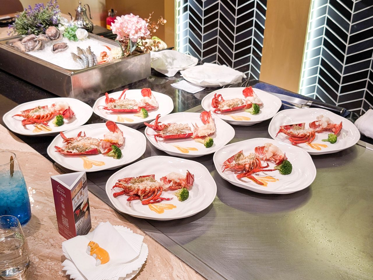 [食記][高雄市] 明水然 無菜單鐵板燒 高雄大立店 — 台北知名無菜單鐵板燒餐廳進駐高雄大立百貨開設分店！