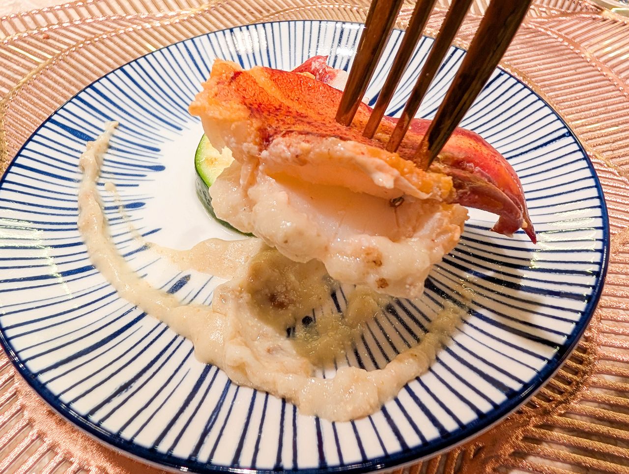 [食記][高雄市] 明水然 無菜單鐵板燒 高雄大立店 — 台北知名無菜單鐵板燒餐廳進駐高雄大立百貨開設分店！