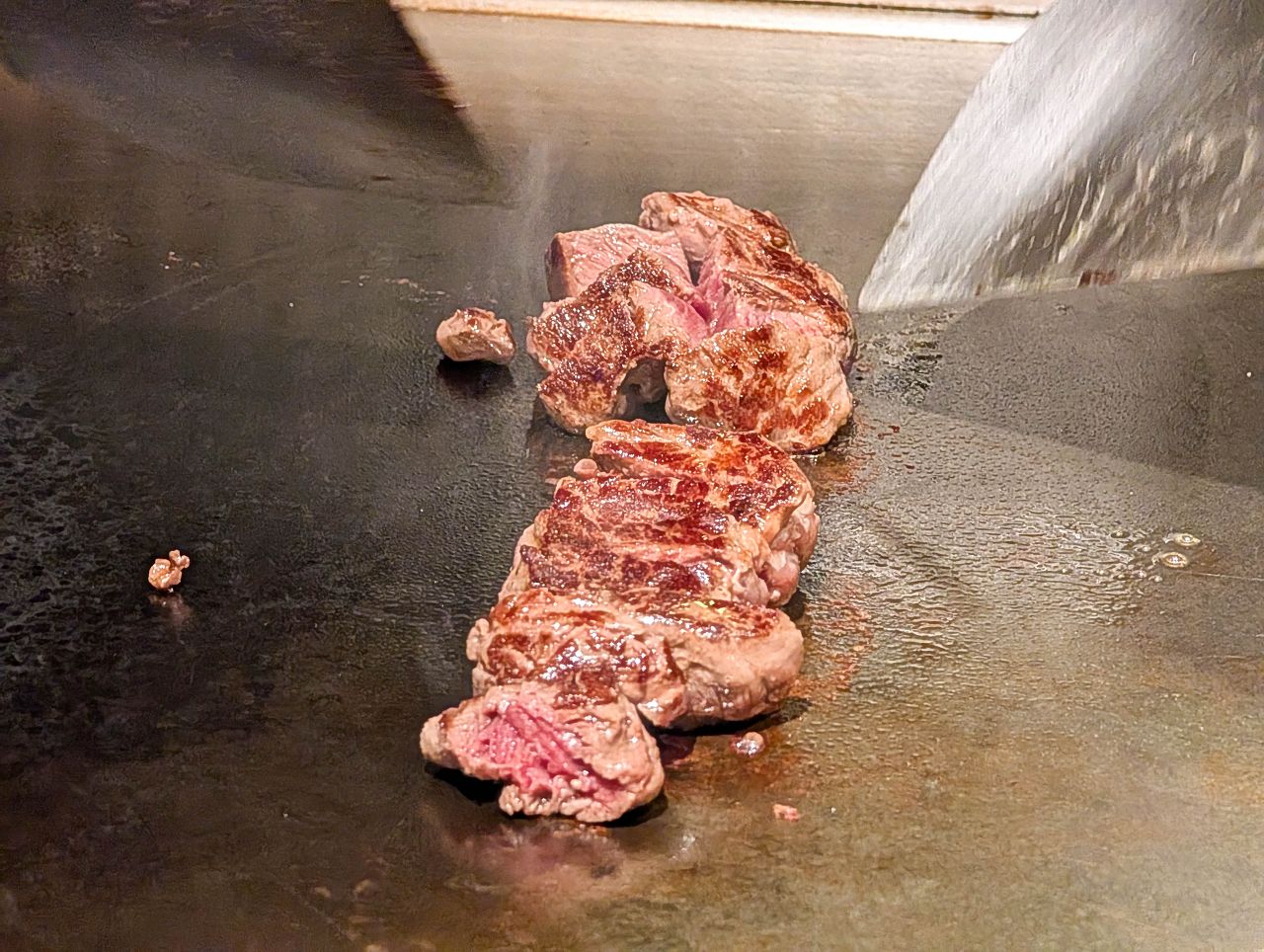 [食記][高雄市] 明水然 無菜單鐵板燒 高雄大立店 — 台北知名無菜單鐵板燒餐廳進駐高雄大立百貨開設分店！